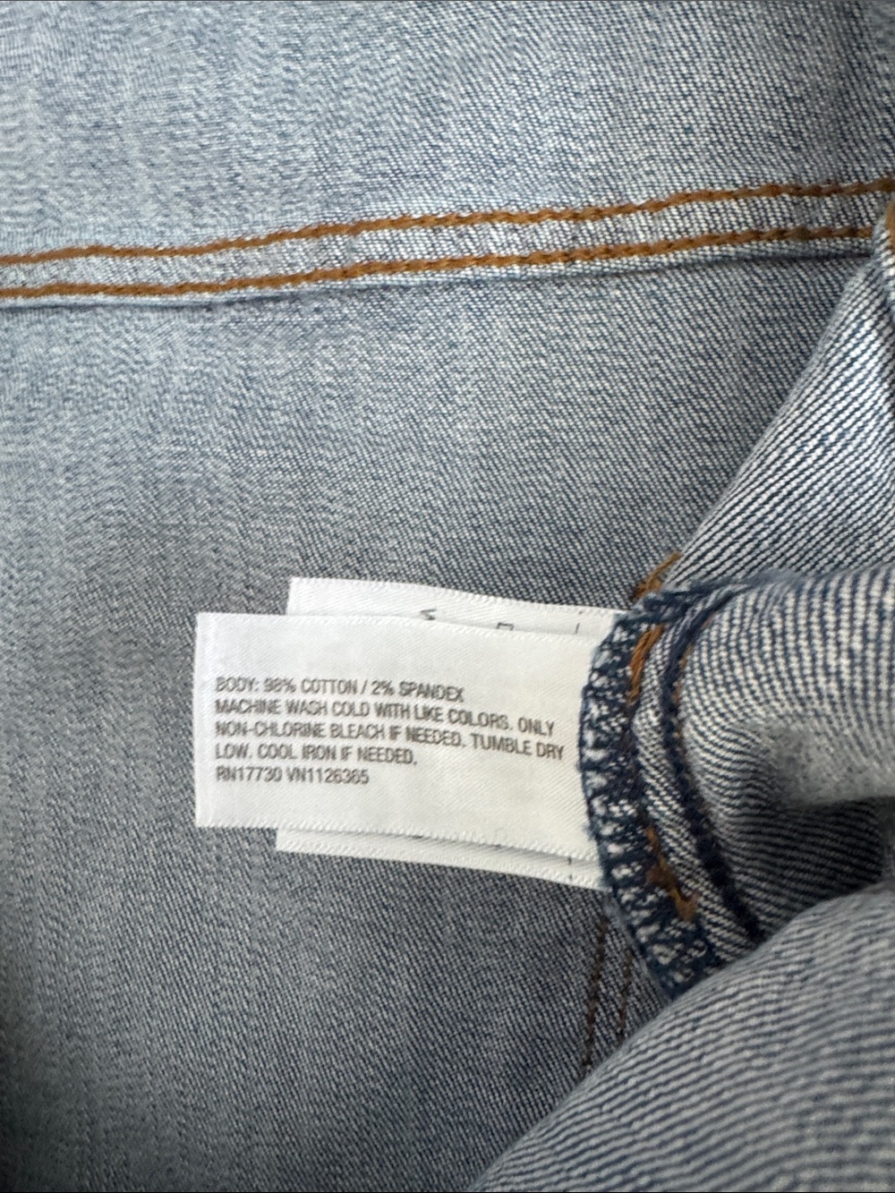 P122 NWT Ava & Viv High Rise Relaxed Flare Jesns - Size: 24 - Picture 7 of 8